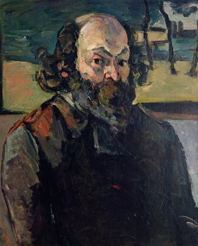 Selbstporträt, ca. 1873-76 von Paul Cézanne